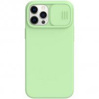 Nillkin CamShield Silky MagSafe kryt pro iPhone 12 Pro Max - zelený