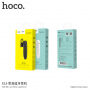 HOCO bezdrátové Bluetooth sluchátko pro Apple iPhone - černé