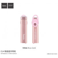 HOCO bezdrátové Bluetooth sluchátko pro Apple iPhone - růžovozlaté