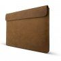 FIXED Oxford kožená obálka pro MacBook Air 13" (A1932 / A2179 / A2337) - hnědá