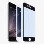 HOCO super odolné 9H tvrzené sklo (Tempered Glass) pro Apple iPhone 6 / 6S - Anti-blue-ray - vroubkovaný rámeček černý