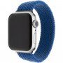 FIXED provlékací nylonový řemínek pro Apple Watch 42mm / 41mm / 40mm / 38mm - XL - modrý