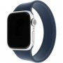 FIXED provlékací silikonový řemínek pro Apple Watch 42mm / 41mm / 40mm / 38mm - L - tmavě modrý