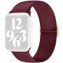 Silikonový řemínek s posuvnou přezkou pro Apple Watch Ultra 49mm / 46mm / 45mm / 44mm / 42mm - vínový