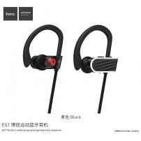 HOCO bezdrátová Bluetooth sportovní sluchátka pro Apple iPhone - černá