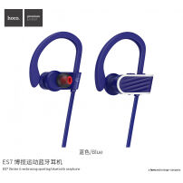 HOCO bezdrátová Bluetooth sportovní sluchátka pro Apple iPhone - modrá