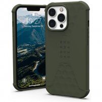 UAG Standard Issue silikonový odolný kryt pro iPhone 13 Pro - olivový