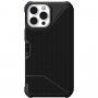 UAG Metropolis odolné flipové pouzdro pro iPhone 13 Pro Max - kevlarově černé