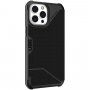 UAG Metropolis odolné flipové pouzdro pro iPhone 13 Pro Max - kevlarově černé