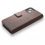 Decoded Wallet flipové pouzdro pro iPhone 13 - hnědé
