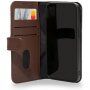 Decoded Wallet flipové pouzdro pro iPhone 13 Pro - hnědé