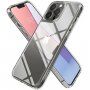 Spigen Quartz Hybrid lesklý kryt se skleněnou zadní stranou pro iPhone 13 Pro Max - čirý