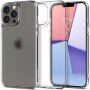 Spigen Quartz Hybrid matný kryt se skleněnou zadní stranou pro iPhone 13 Pro Max - čirý