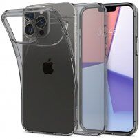 Spigen Crystal Flex transparentní kryt pro iPhone 13 Pro Max - černý