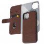 Decoded Wallet flipové pouzdro pro iPhone 13 - hnědé
