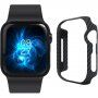 Pitaka Air pouzdro se vzorem karbonových vláken pro Apple Watch 44mm - černošedé