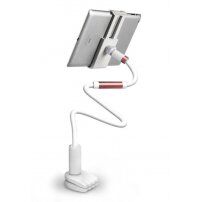 KAKUSIGA univerzální polohovatelný stojan pro Apple iPhone / iPad - bílo / růžovozlatý