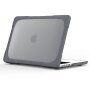 Nárazuvzdorný kryt s vyklápěcími nožičkami pro MacBook Pro 15" (A1398) - šedý