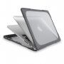Nárazuvzdorný kryt s vyklápěcími nožičkami pro MacBook Pro 15" (A1398) - šedý