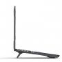 Nárazuvzdorný kryt s vyklápěcími nožičkami pro MacBook Pro 15" (A1398) - šedý