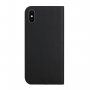 Magnetické flipové pouzdro pro iPhone X / XS - černé