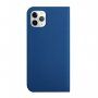 Magnetické flipové pouzdro pro iPhone 12 Pro Max - královsky modré