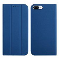 Magnetické flipové pouzdro pro iPhone 7 Plus / 8 Plus - královsky modré