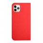 Magnetické flipové pouzdro pro iPhone 12 Pro Max - červené