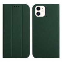 Magnetické flipové pouzdro pro iPhone 12 mini - zelené