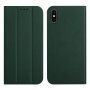 Magnetické flipové pouzdro pro iPhone XS Max - zelené