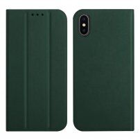 Magnetické flipové pouzdro pro iPhone XS Max - zelené