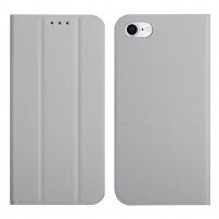 Magnetické flipové pouzdro pro iPhone SE (2020/2022) / 8 / 7 - šedé