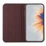 Magnetické flipové pouzdro pro iPhone 12 mini - hnědé