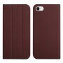 Magnetické flipové pouzdro pro iPhone SE (2020/2022) / 8 / 7 - hnědé