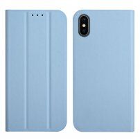 Magnetické flipové pouzdro pro iPhone XS Max - modré