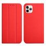 Magnetické flipové pouzdro pro iPhone 13 Pro Max - červené