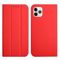 Magnetické flipové pouzdro pro iPhone 13 Pro Max - červené