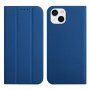 Magnetické flipové pouzdro pro iPhone 13 mini - královsky modré