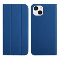 Magnetické flipové pouzdro pro iPhone 13 - královsky modré