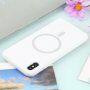Silikonový kryt s MagSafe pro iPhone XR - bílý