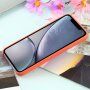 Silikonový kryt s MagSafe pro iPhone XR - oranžový