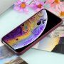 Silikonový kryt s MagSafe pro iPhone XS Max - vínový