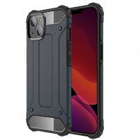 Super odolný "Armor" kryt pro iPhone 13 - tmavě modrý