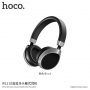 HOCO flexibilní bezdrátová Bluetooth sluchátka pro Apple iPhone / iPod - černá