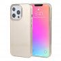 Goospery lesklý kryt z měkkého plastu pro iPhone 13 Pro Max - zlatý