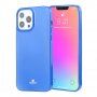 Goospery lesklý kryt z měkkého plastu pro iPhone 13 Pro Max - modrý