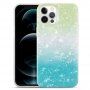 Nárazuvzdorný kryt se skořepinovou texturou pro iPhone 11 Pro Max - zelenomodrý
