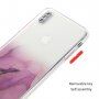 Mramorovaný kryt odolný proti poškrábání pro iPhone X / XS - tyrkysový