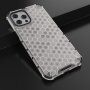Kryt se strukturou včelí plástve pro iPhone 13 mini - bilý