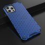 Kryt se strukturou včelí plástve pro iPhone 13 Pro Max - modrý